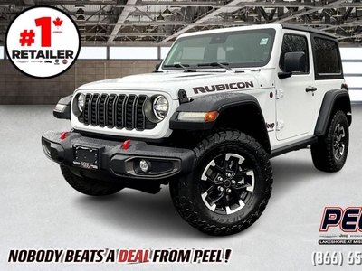 Used 2024 Jeep Wrangler Rubicon 2 Door Tech Group LIKE NEW 4X4 for Sale in Mississauga, Ontario