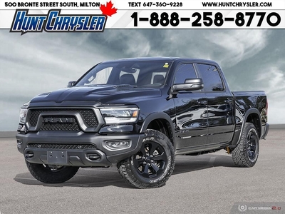 Used 2024 RAM 1500 REBEL GT 4X4 NIGHT PANO BLIND LEATHER! for Sale in Milton, Ontario