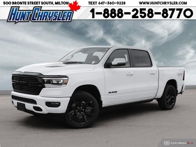 Used 2024 RAM 1500 SPORT GT DEMO NIGHT PANO PWR BRDS BLIND!!! for Sale in Milton, Ontario
