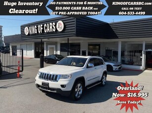 Used 2012 Jeep Grand Cherokee 4WD 4dr Overland for Sale in Langley, British Columbia