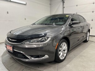 Used 2015 Chrysler 200 C 3.6L V6 PANO ROOF LEATHER NAV LOW KMS! for Sale in Ottawa, Ontario
