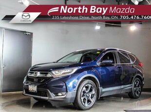 Used 2018 Honda CR-V Touring HEATED SEATS/WHEEL – FLOOR LINERS 1ST AND 2ND – LEATHER – MOON ROOF for Sale in North Bay, Ontario
