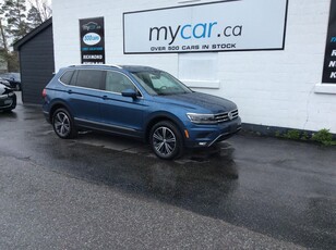 Used 2018 Volkswagen Tiguan Highline HIGHLINE AWD!! NAV. PANOROOF. LEATHER. HEATED SEATS/WHEEL. BACKUP CAM. 18