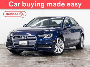 Used 2019 Audi A4 Komfort AWD w/ Sunroof, Dual Zone A/C, Backup Cam for Sale in Toronto, Ontario