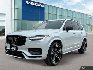 Used 2021 Volvo XC90 R-Design Lounge Climate Hitch for Sale in Winnipeg, Manitoba