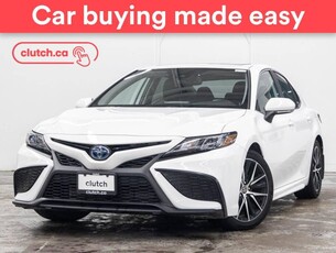 Used 2022 Toyota Camry Hybrid SE w/ Apple CarPlay & Android Auto, Heated Seats, Wireless Charging for Sale in Toronto, Ontario