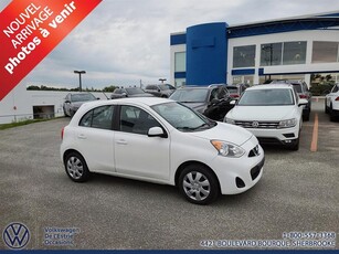 Used Nissan Micra 2017 for sale in Sherbrooke, Quebec