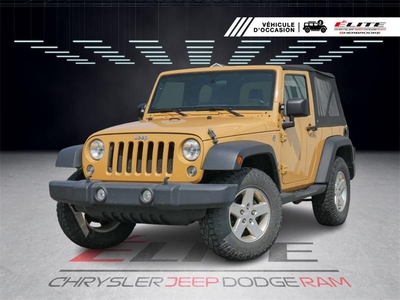 Used Jeep Wrangler 2014 for sale in Sherbrooke, Quebec