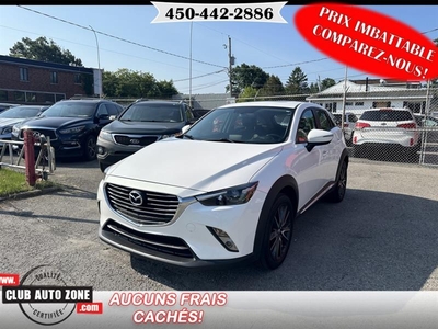 Used Mazda CX-3 2017 for sale in Longueuil, Quebec
