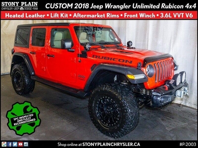 Used Jeep Wrangler Unlimited 2018 for sale in Stony Plain, Alberta