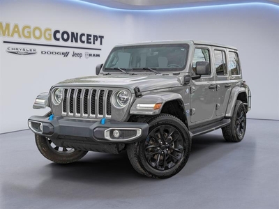 Used Jeep Wrangler 4xe PHEV 2023 for sale in Magog, Quebec