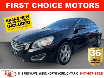 2013 VOLVO S60 PREMIER ~AUTOMATIC, FULLY CERTIFIED WITH WARRANTY