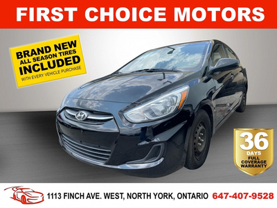 2015 HYUNDAI ACCENT GL ~AUTOMATIC, FULLY CERTIFIED WITH WARRANTY