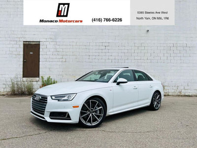 2017 Audi A4 Technik - ONE OWNER|NO ACCIDENT|LOW KM|S-LINE