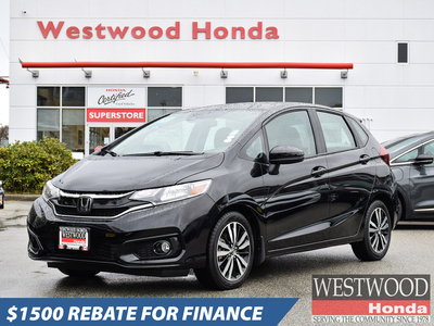 2020 Honda Fit EX Honda Certified $1500 Rebate for finance