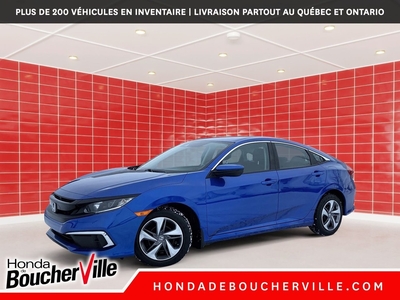 2019 Honda Civic Sedan Lx Carplay+ecran+ban