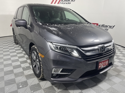 2019 Honda Odyssey w/Navigation | Leather | Sunroof | Dealer Safety