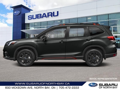 New 2024 Subaru Forester Sport - Sunroof - Power Liftgate for Sale in North Bay, Ontario