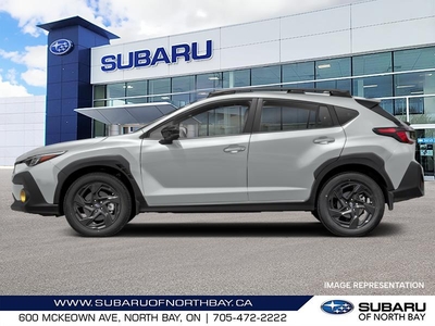 New 2024 Subaru XV Crosstrek Onyx - Proximity Key for Sale in North Bay, Ontario