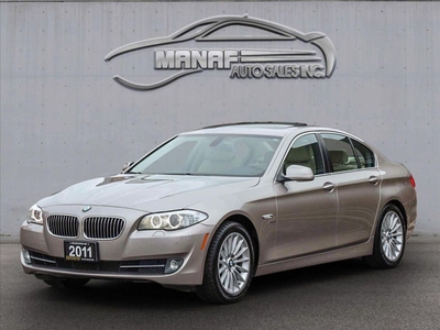 Used 2011 BMW 5 Series 535i xDrive AWD Navi Sunroof Park Assist for Sale in Concord, Ontario