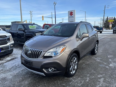 Used 2013 Buick Encore Leather AWD ~Heated Leather ~Backup Cam ~Moonroof for Sale in Barrie, Ontario