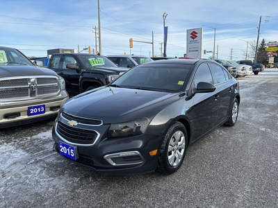 Used 2015 Chevrolet Cruze LT ~Tinted Windows ~Bucket Seats for Sale in Barrie, Ontario