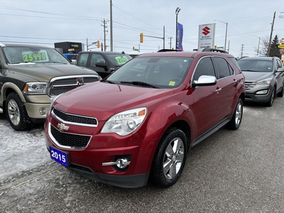 Used 2015 Chevrolet Equinox LT AWD ~Leather ~Chrome Wheels for Sale in Barrie, Ontario