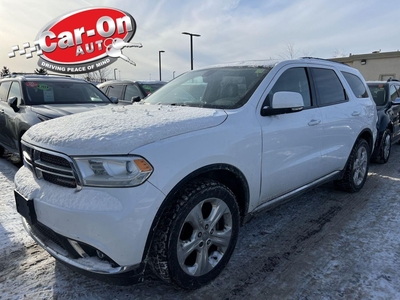 Used 2015 Dodge Durango LIMITED AWD 7-PASS SUNROOF LEATHER DUAL DVD for Sale in Ottawa, Ontario