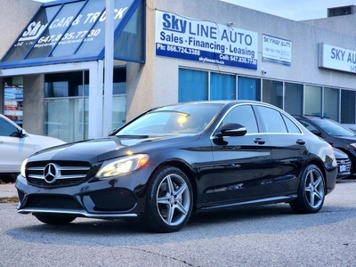 Used 2015 Mercedes-Benz C-Class C300 4MATIC ACCIDENT FREE PANORAMIC NAVIGATION AMBIENT LIGHTING for Sale in Concord, Ontario