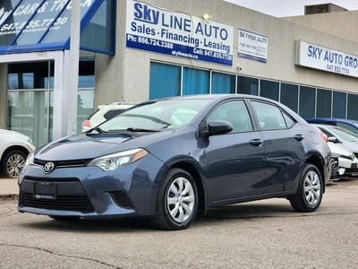 Used 2015 Toyota Corolla HEATED SEATS CLEAN TITLE CLIMATE CONTROL BACKUP CAMERA for Sale in Concord, Ontario