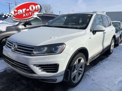 Used 2015 Volkswagen Touareg TDI EXECLINE R-LINE AWD PANO ROOF HTD LEATHER for Sale in Ottawa, Ontario