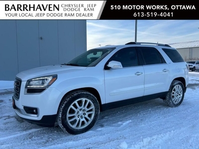 Used 2016 GMC Acadia AWD 4dr SLT-1 7-Seater Leather Navi DVD for Sale in Ottawa, Ontario