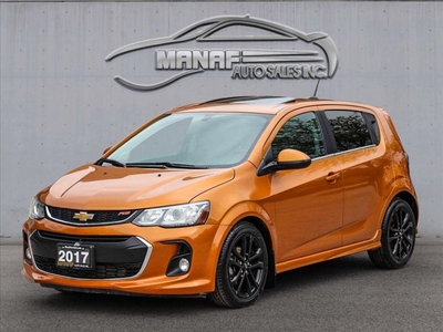 Used 2017 Chevrolet Sonic Premier RS Sunroof Heated Seats Rear-Camera Leathe for Sale in Concord, Ontario