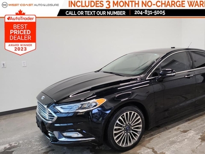 Used 2017 Ford Fusion SE No Accidents Leather Nav Bluetooth for Sale in Winnipeg, Manitoba