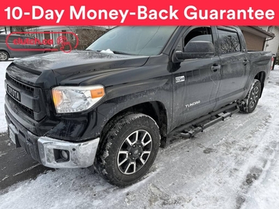 Used 2017 Toyota Tundra Crewmax SR5 Plus w/ TRD Off-Road Pkg w/ Rearview Cam, Bluetooth, Nav for Sale in Toronto, Ontario