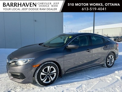 Used 2018 Honda Civic LX Manual WINTER TIRES ON RIMS INCLUDED for Sale in Ottawa, Ontario