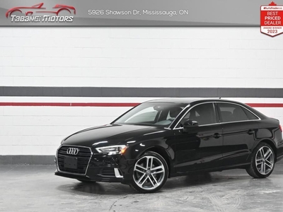 Used 2020 Audi A3 Sedan No Accident Sunroof Carplay Push Start for Sale in Mississauga, Ontario
