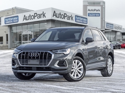 Used 2020 Audi Q3 45 Komfort SUNROOF BACKUP CAM HEATED SEATS WIRELESS CHARGING QUATTRO for Sale in Mississauga, Ontario