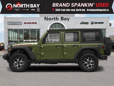 Used 2020 Jeep Wrangler Unlimited Rubicon - Off Road Ready - $320 B/W for Sale in North Bay, Ontario