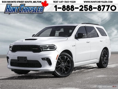 Used 2021 Dodge Durango R/T AWD BLACKTOP TOW SUN CPT CHAIRS!!! for Sale in Milton, Ontario
