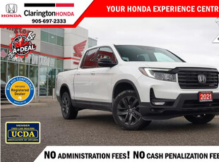 2021 Honda Ridgeline SPORT No Charge 7Yr-160,000kms Warranty