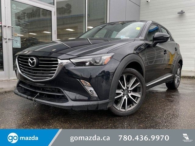 2017 MAZDA CX-3 GT - AWD, LEATHER, NAV, SUNROOF AND MUCH MORE!
