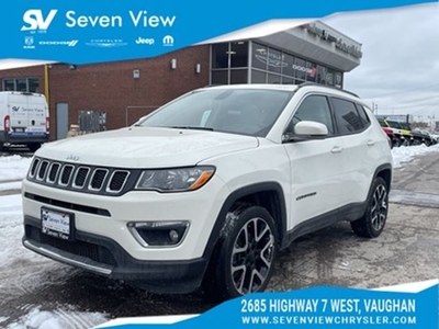 2019 JEEP COMPASS Limited 4x4 NAVI/FULL SUNROOF/POWER LIFT GATE