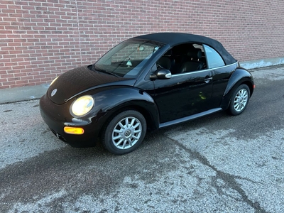 Used 2005 Volkswagen New Beetle GLS, LEATHER, CERTIFIED. NO ACCIDENTS for Sale in Ajax, Ontario