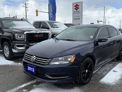 Used 2012 Volkswagen Passat 2.5L Auto SE ~Bluetooth ~Backup Cam ~Leather for Sale in Barrie, Ontario