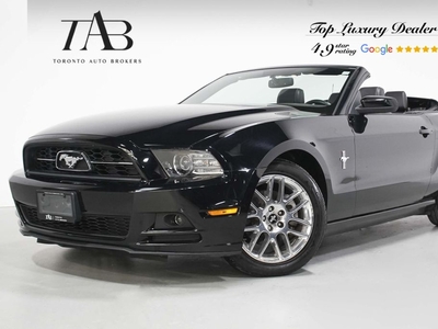 Used 2014 Ford Mustang V6 PREMIUM CONVERTIBLE CLEAN CARFAX for Sale in Vaughan, Ontario