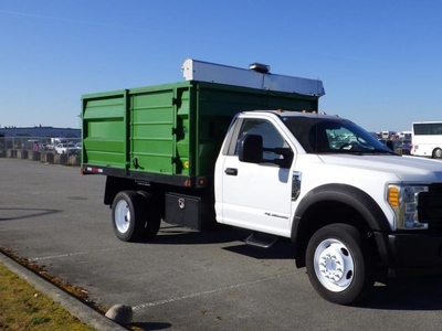 Used 2017 Ford F-550 Regular Cab DRW 2WD Dump Truck Diesel Dually for Sale in Burnaby, British Columbia