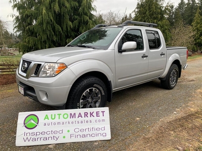 Used 2019 Nissan Frontier PRO-4X Crew AUTO 4WD FINANCING, WARRANTY, INSPECTED WITH BCAA MEMBERSHIP! for Sale in Surrey, British Columbia
