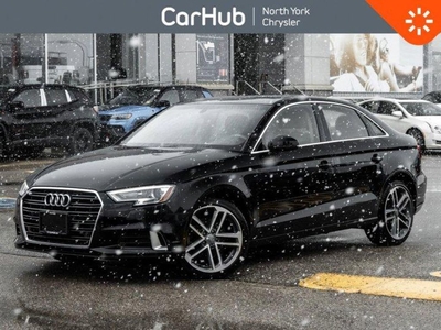 Used 2020 Audi A3 Sedan Komfort Sunroof Rear Back-Up Camera front Heated Seats for Sale in Thornhill, Ontario