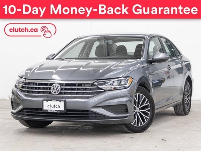 Used 2021 Volkswagen Jetta Comfortline w/ Apple CarPlay & Android Auto, A/C, Rearview Cam for Sale in Toronto, Ontario